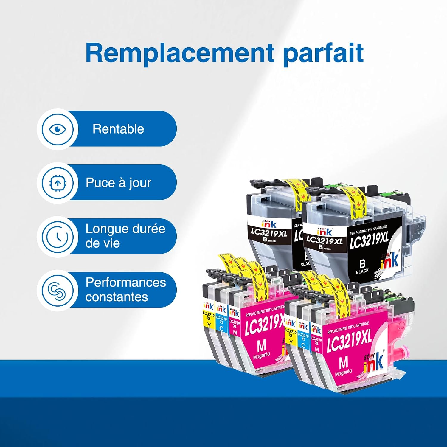 Detalle 1 de Starink LC3219XL LC3217 Cartouches Brother