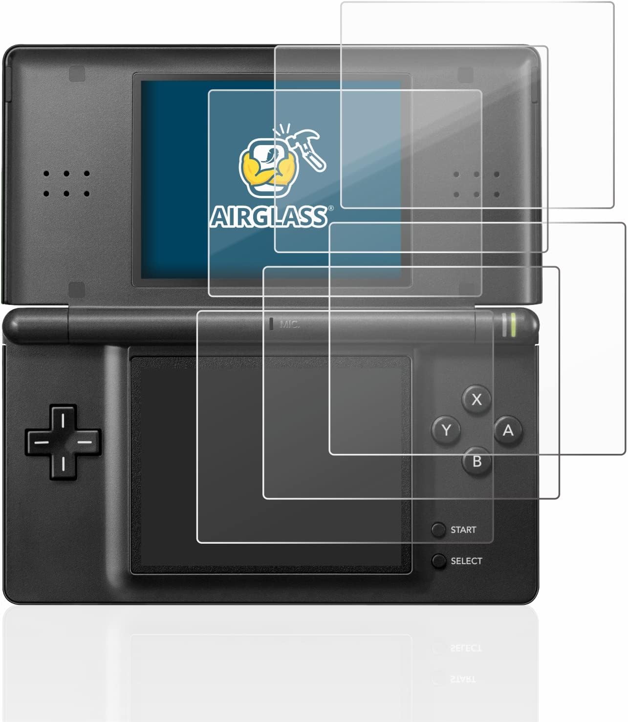 Thumbnail 1 de BROTECT Protector Pantalla Cristal para Nintendo DS LITE 3 unidades