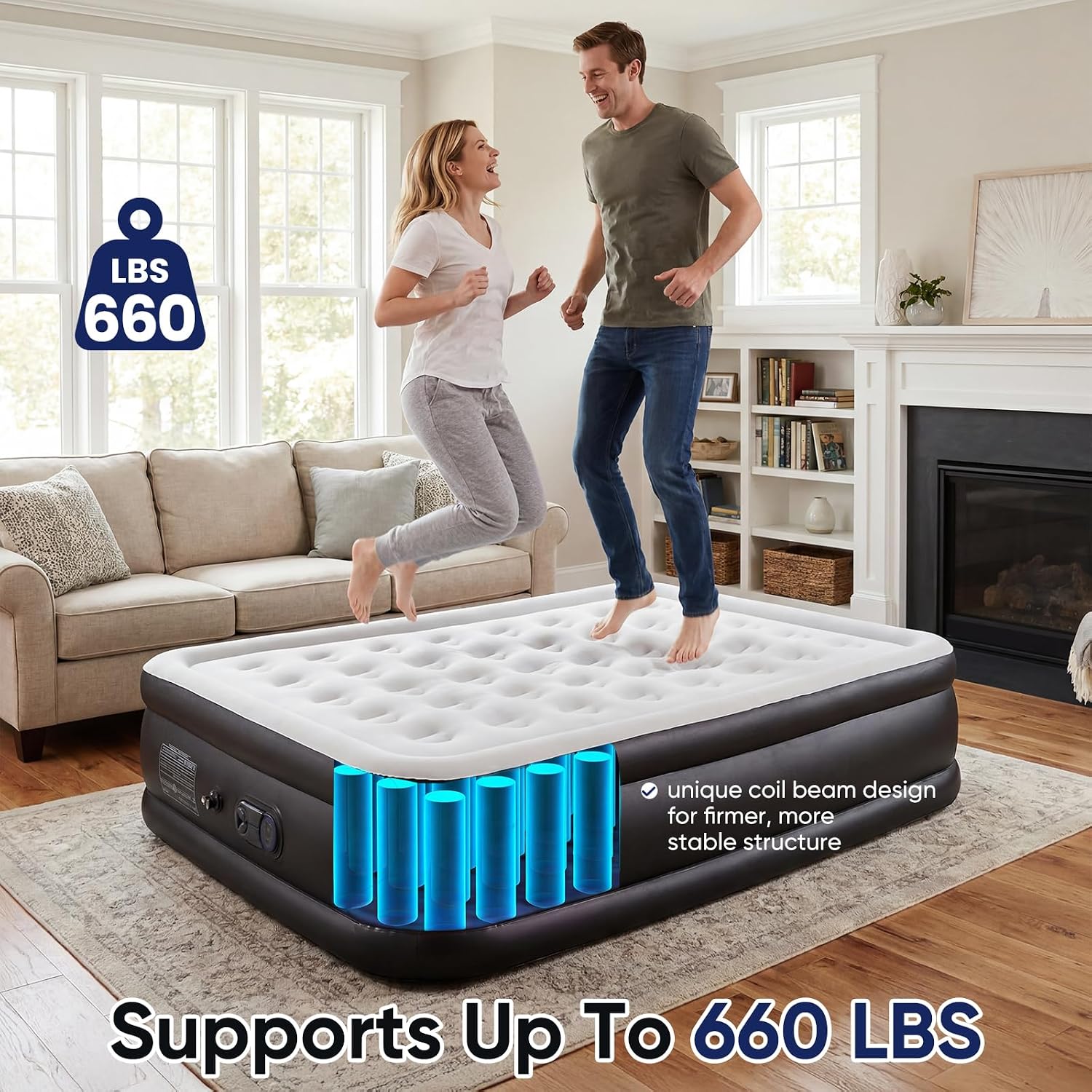 Detalle de Sweetcrispy Air Mattress Queen