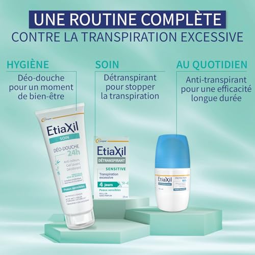 Thumbnail 7 de ETIAXIL Déodorant Détranspirant Peaux Sensibles - Sans parfum, 15 ml