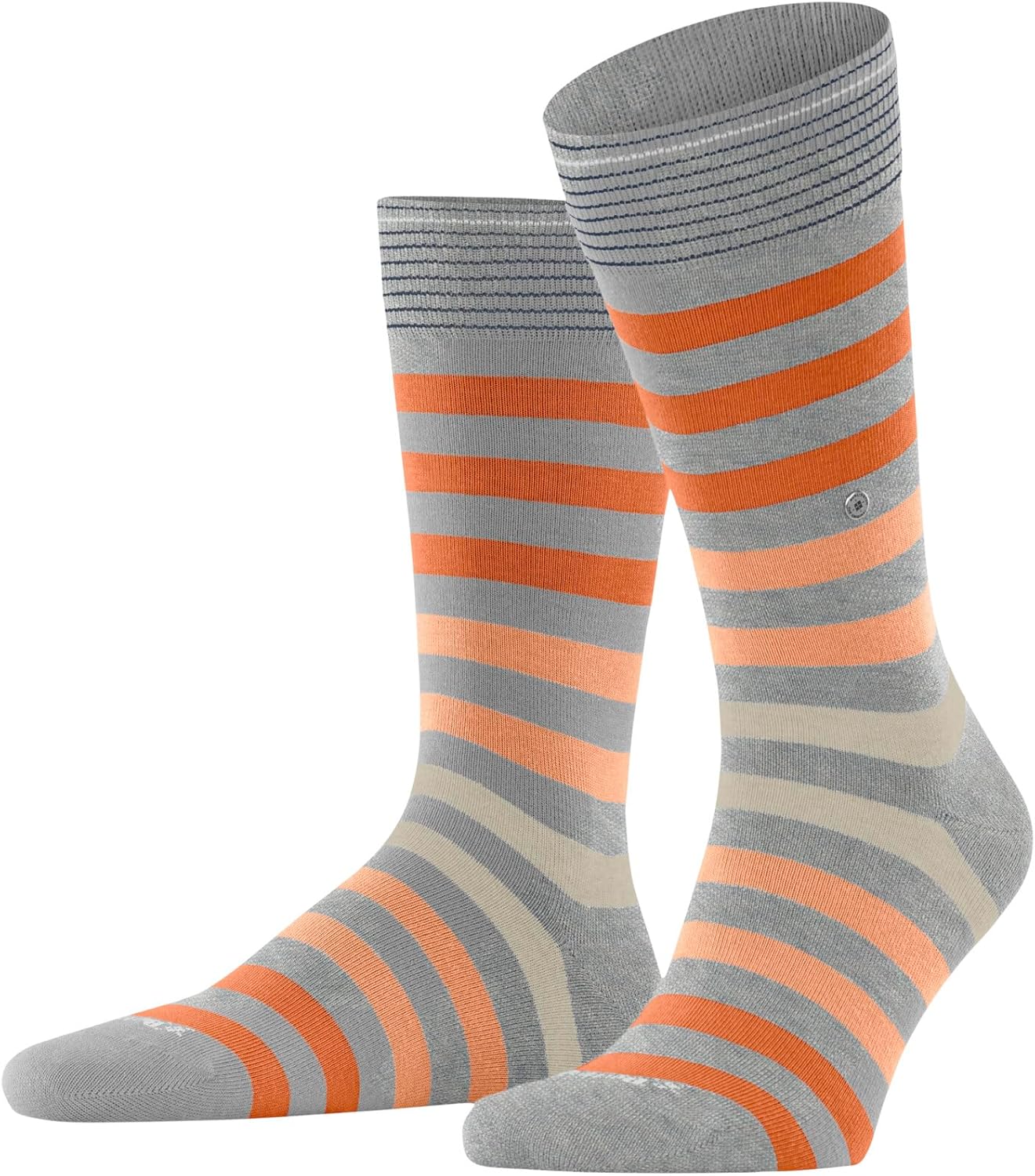 Thumbnail 6 de Burlington homme Blackpool: chaussettes respirantes et durables en coton biologique, motif rayé