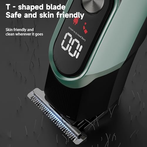 Detalle 2 de 822 Cyan 5-in-1 Beard Trimmer for Men 🪒
