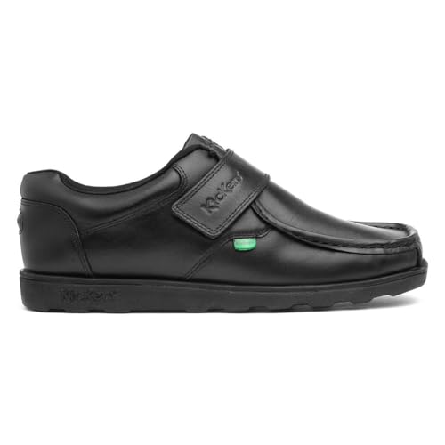 Thumbnail 1 de Kickers Fragma Single Strap Moc Toe Leather Shoes
