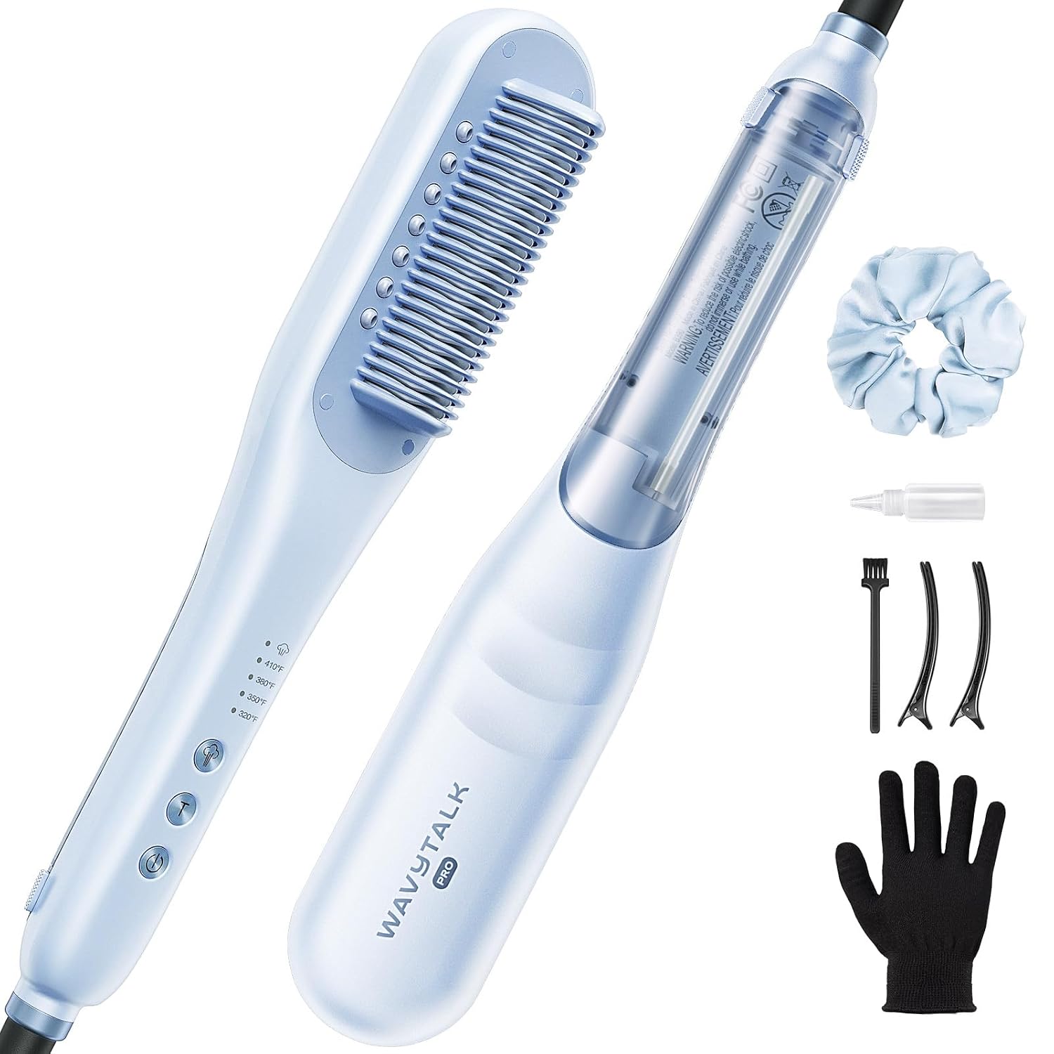 Detalle de Wavytalk Steamline Pro 3-in-1 Steam Hair Straightening Brush