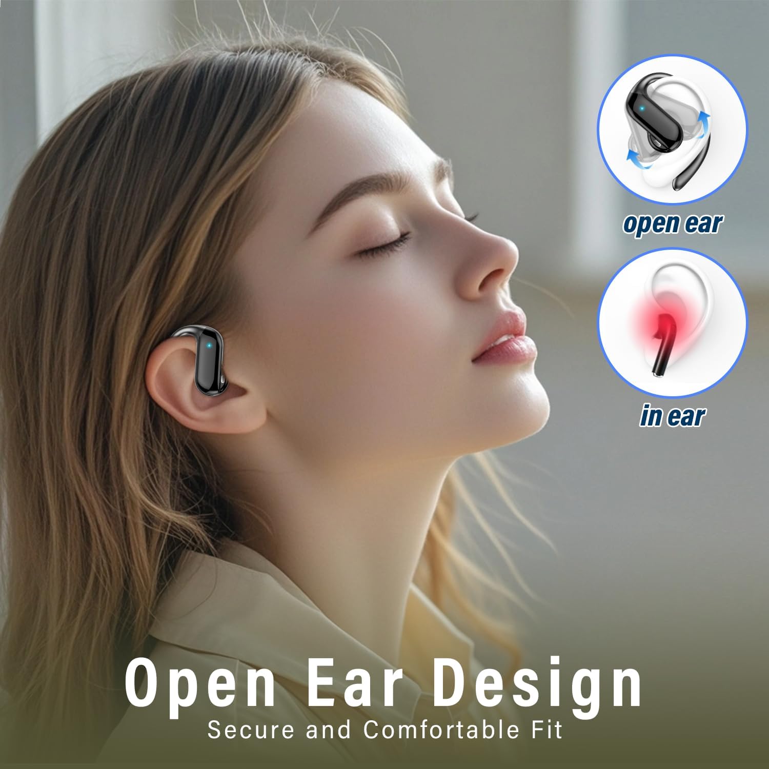 Thumbnail 5 de DUSONLAP Cuffie Open-Ear 42 Ore
