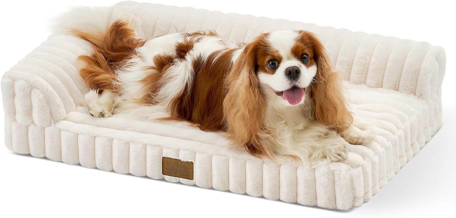 Detalle de COZY KISS Orthopedic Dog Bed for Medium Dogs