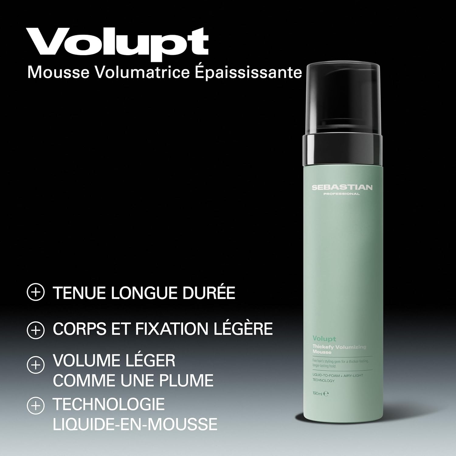 Thumbnail 1 de Sebastian Professional Volupt – Gel coiffant spray volumateur pour cheveux fins