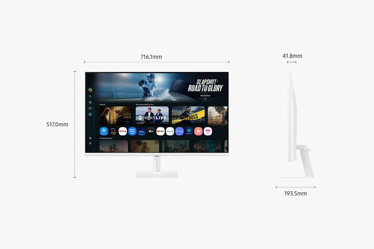 Detalle de Samsung LS32FM703UUXXU 32-inch 4K smart monitor