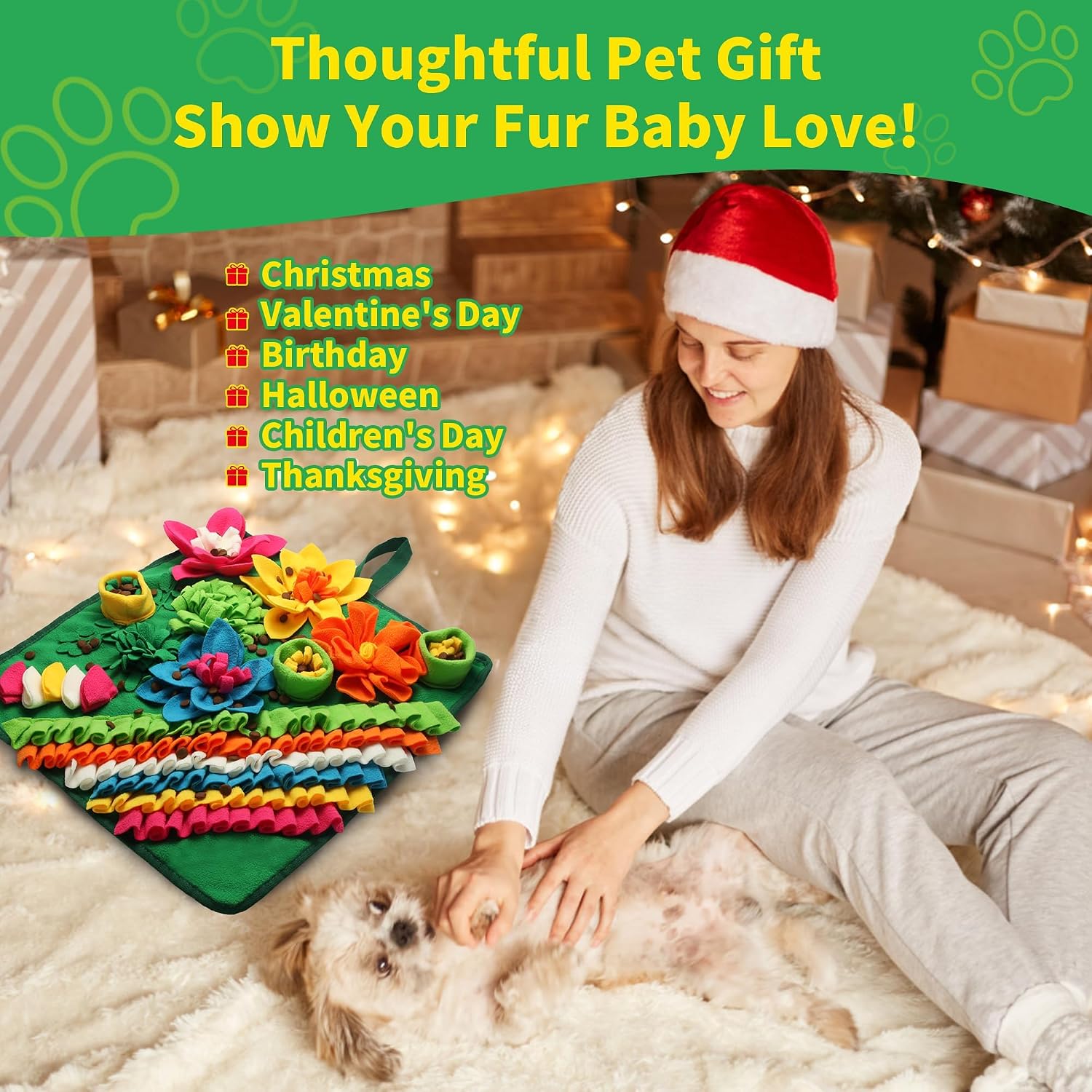 Thumbnail 6 de Banlangen Snuffle Mat for Dogs 19.69-inch