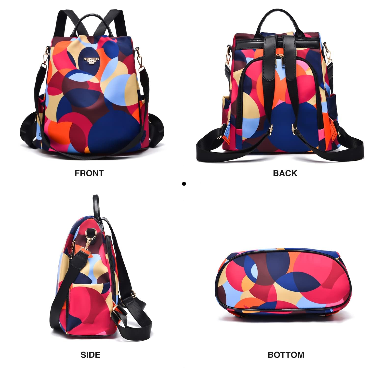 Thumbnail 1 de shepretty Anti-Theft Women Travel Rucksack Shoulder Bag