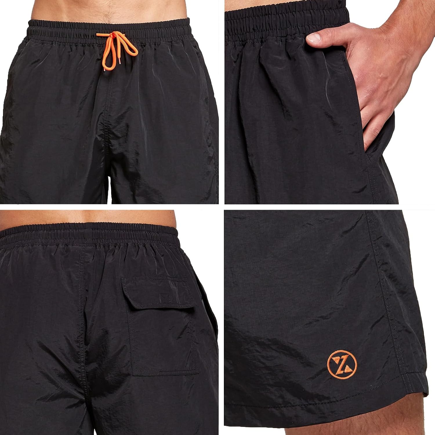 Thumbnail 3 de ZOXOZ Mens Swimming Shorts: Waterproof, Quick-Dry Beach & Surf Shorts with Mesh Lining