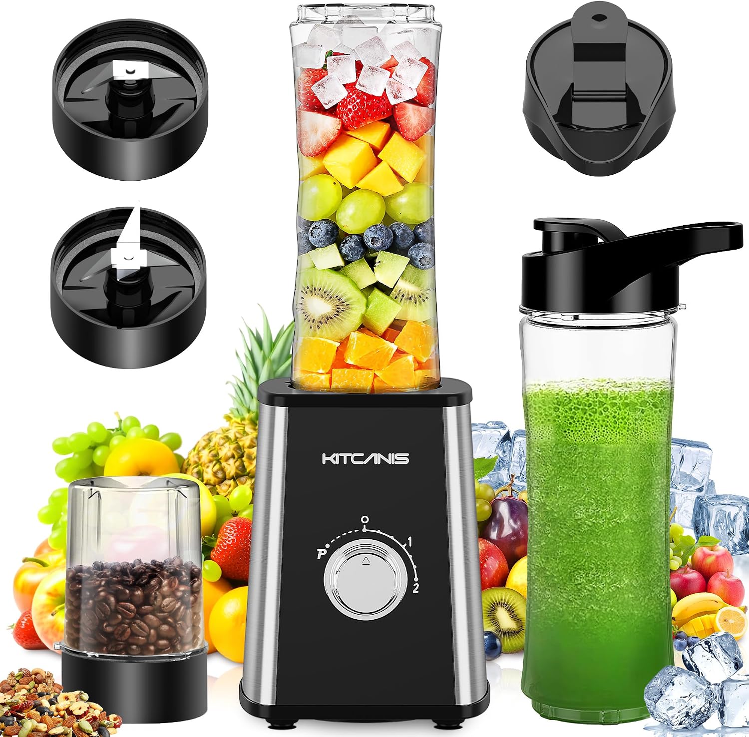 Detalle de KITCANIS 800W Mixer Smoothie Maker