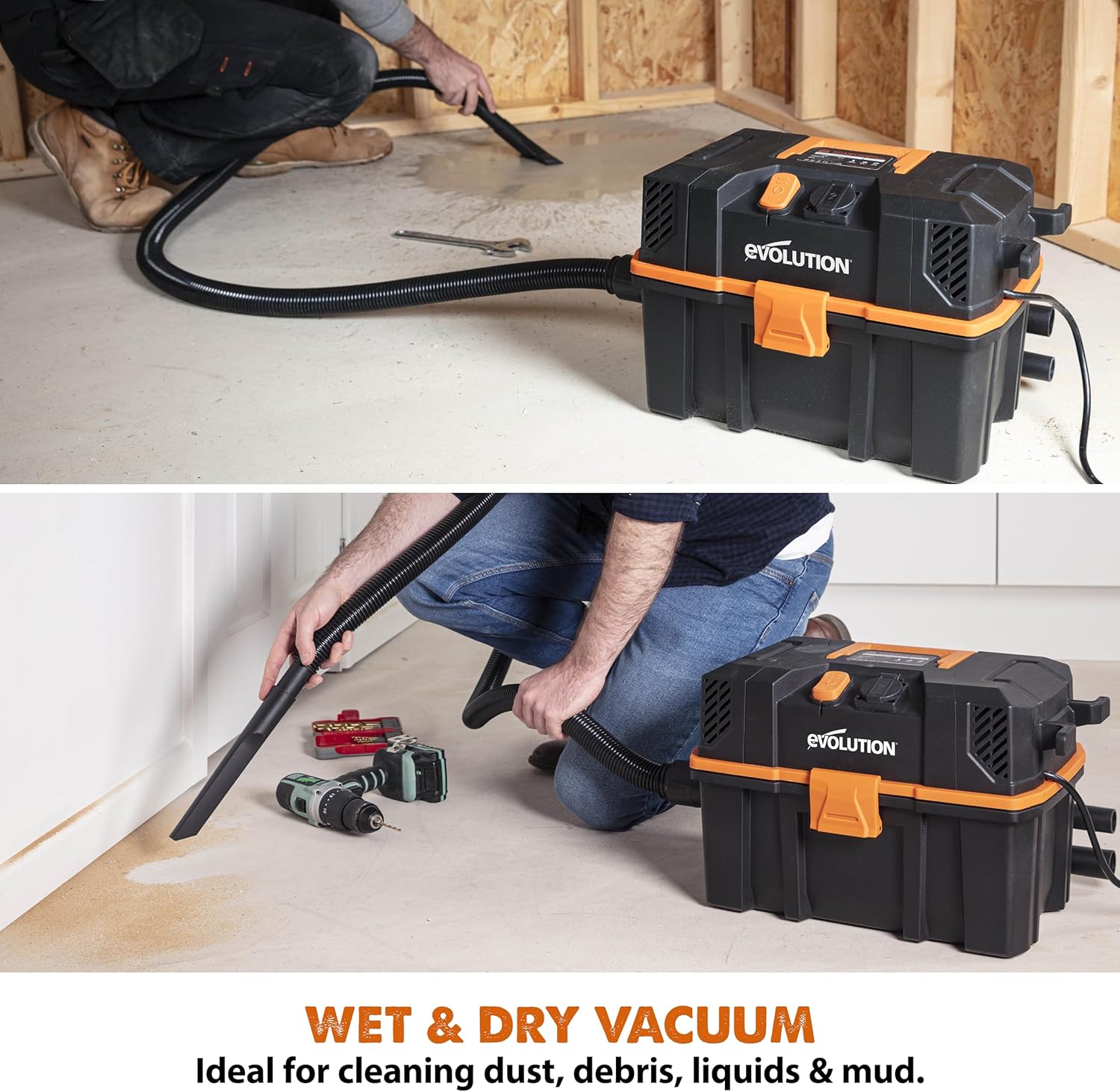 Thumbnail 3 de Evolution R15VAC wet dry vacuum 80 dB