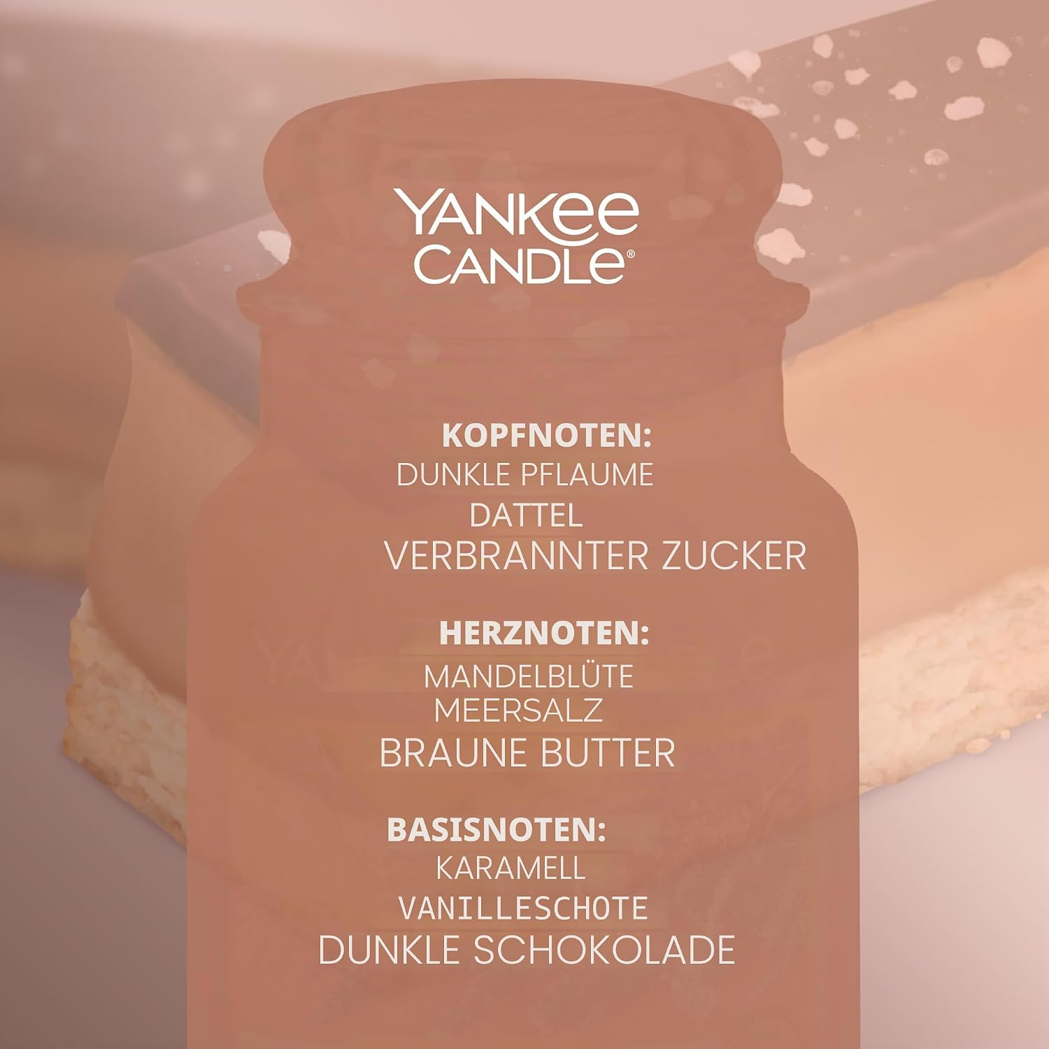 Thumbnail 2 de Yankee Candle Salted Caramel 150 Std. Duftkerze