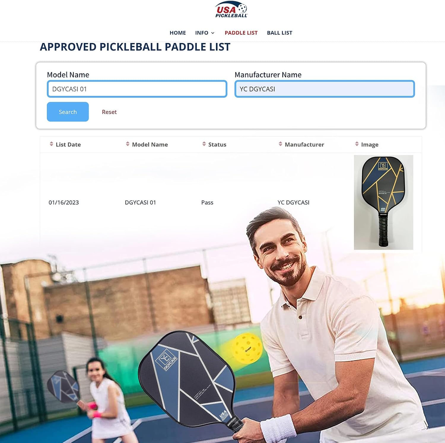 Detalle 2 de YC DGYCASI Pickleball Paddle Set, Carbon Fibre