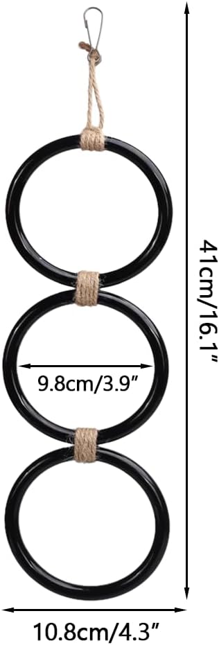 Thumbnail 3 de MiOYOOW Snake Climbing Rings — Plastic Enrichment Chain for Reptile Tanks