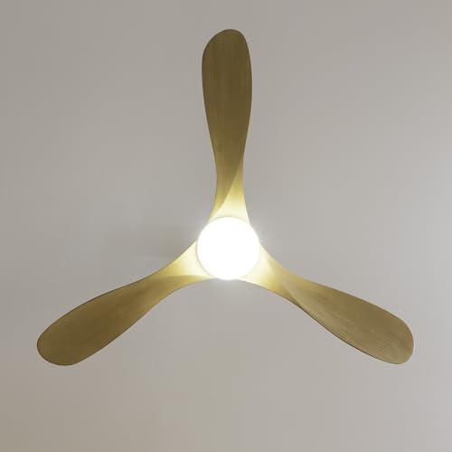 Detalle 2 de Cecotec EnergySilence Aero 5290 Golden Pro : ventilateur de plafond 52" avec moteur DC et lampe LED (35 W)