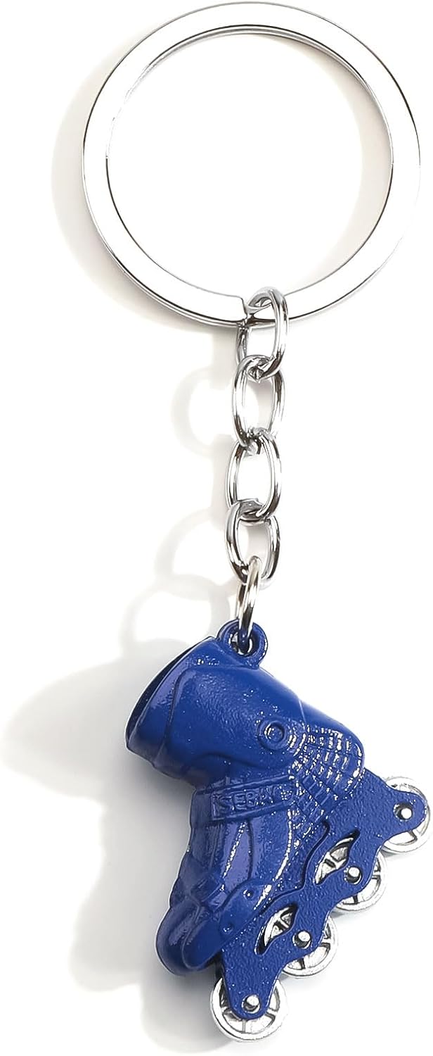 Thumbnail 4 de Gallkeat Roller Skating Keychain — Durable Stainless Steel Bag Charm for Skate Lovers