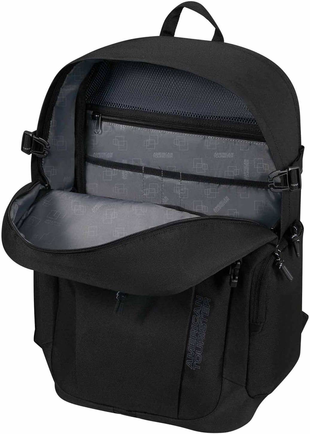 Detalle de American Tourister Upventure – Sac à dos pour ordinateur portable 17,3 pouces jusqu’à 32 L