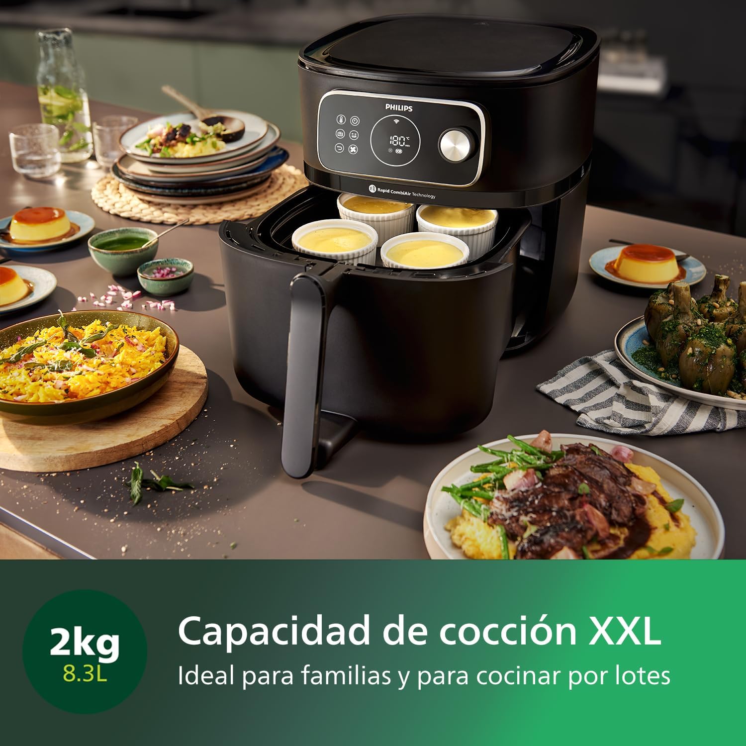 Thumbnail 4 de Philips Airfryer Combi Serie 7000 XXL 🍟 Conexión WiFi y App