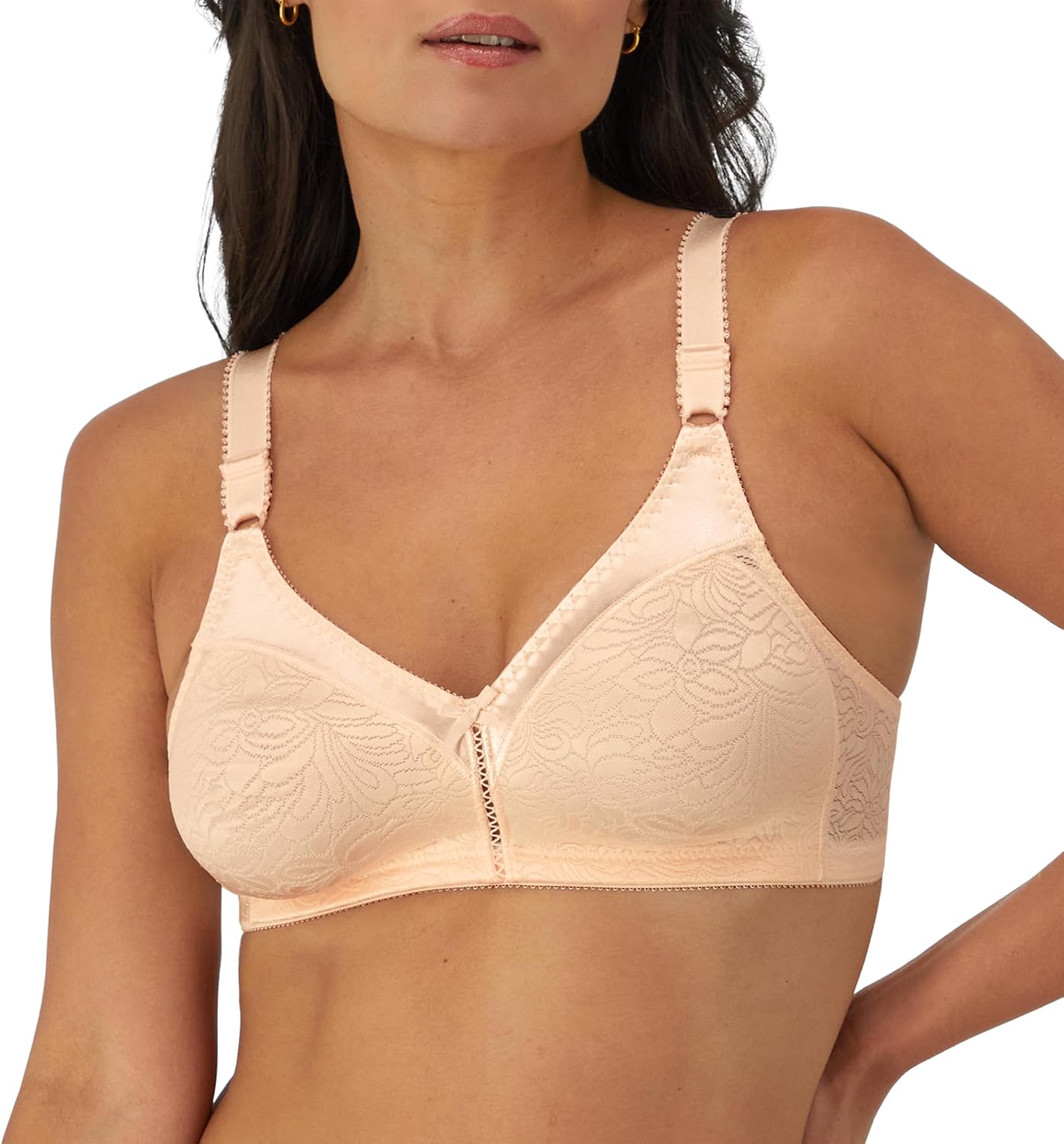 Thumbnail 6 de Bali Women's Wireless Lace Bra with Double Support and Stay-in-Place Straps