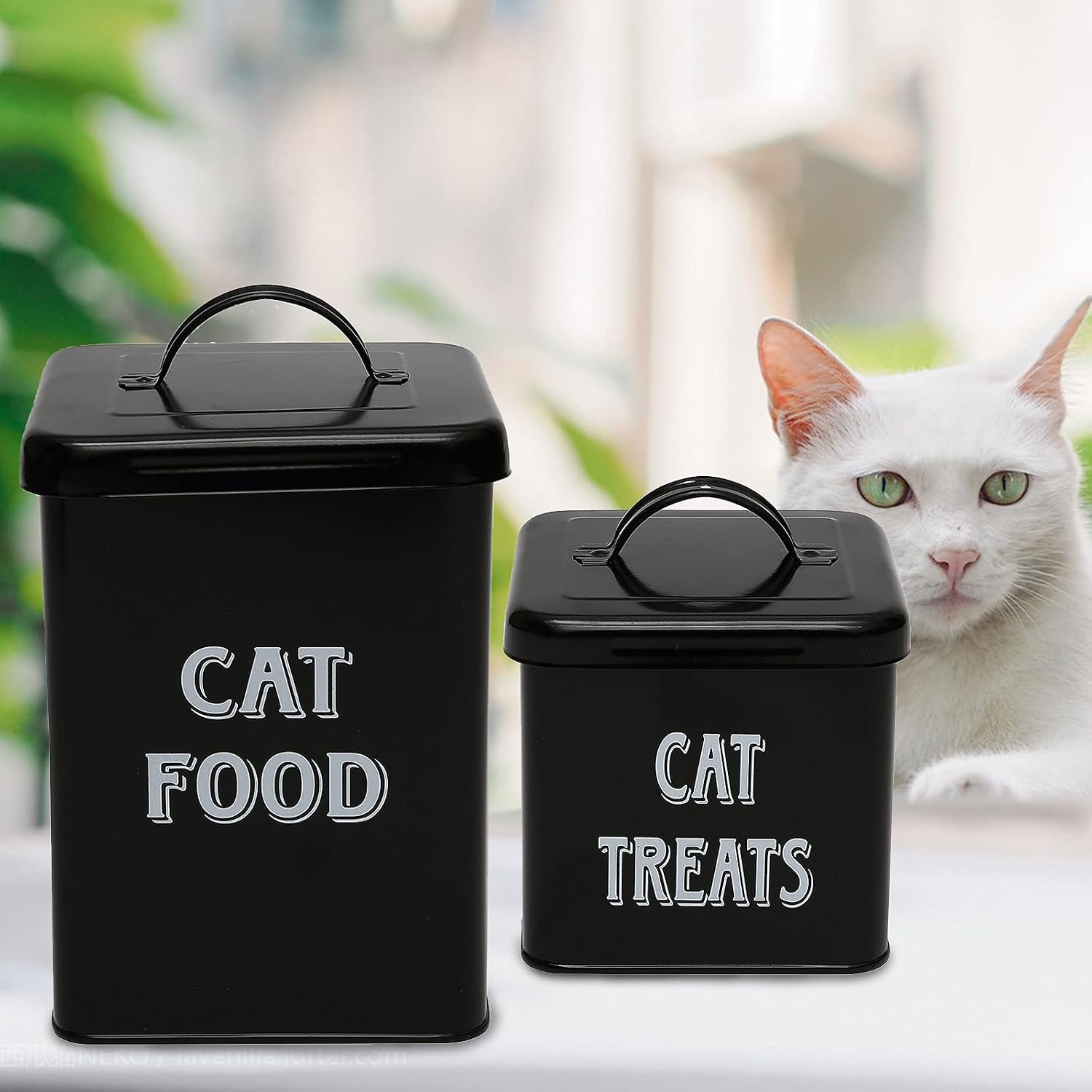 Thumbnail 5 de Morezi Pet Food Containers 5 lb set