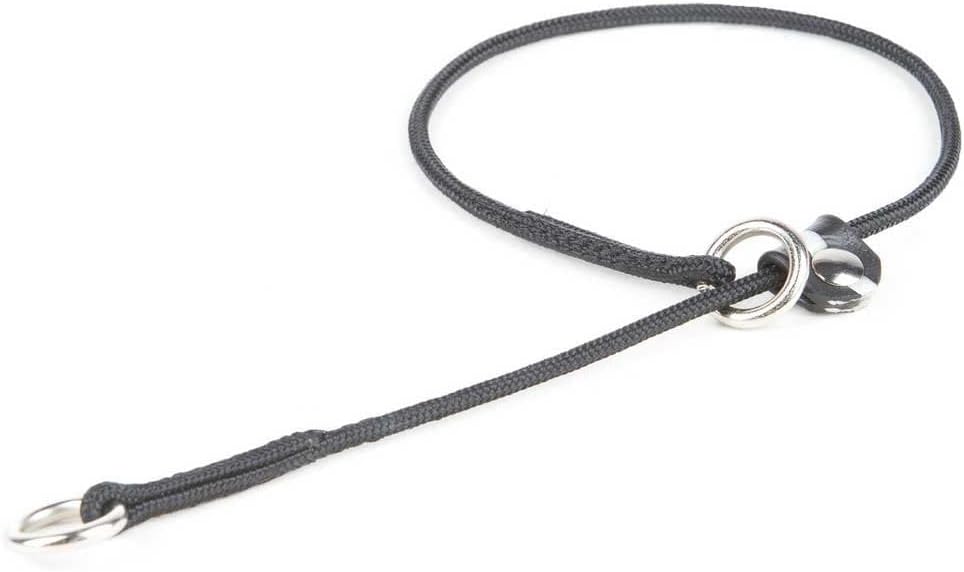 Detalle de Julius-K9 Collier de Dressage avec Arrêt pour Chiens – Noir, 60 cm