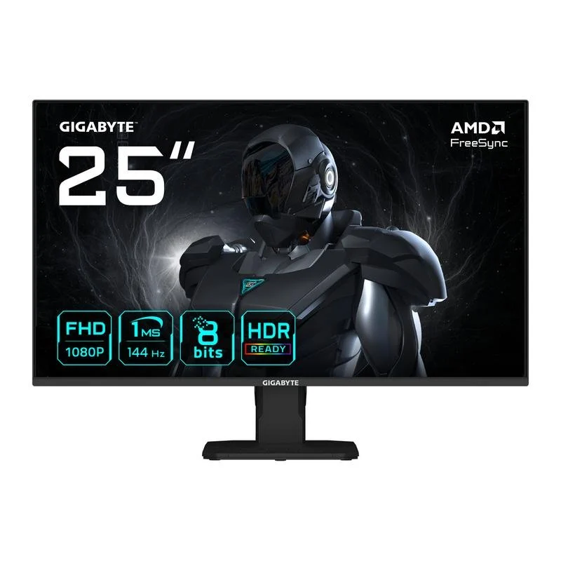 Detalle de Monitor Gigabyte GS25F14 24.5" FullHD 144 Hz IPS 1 ms HDR10 FreeSync