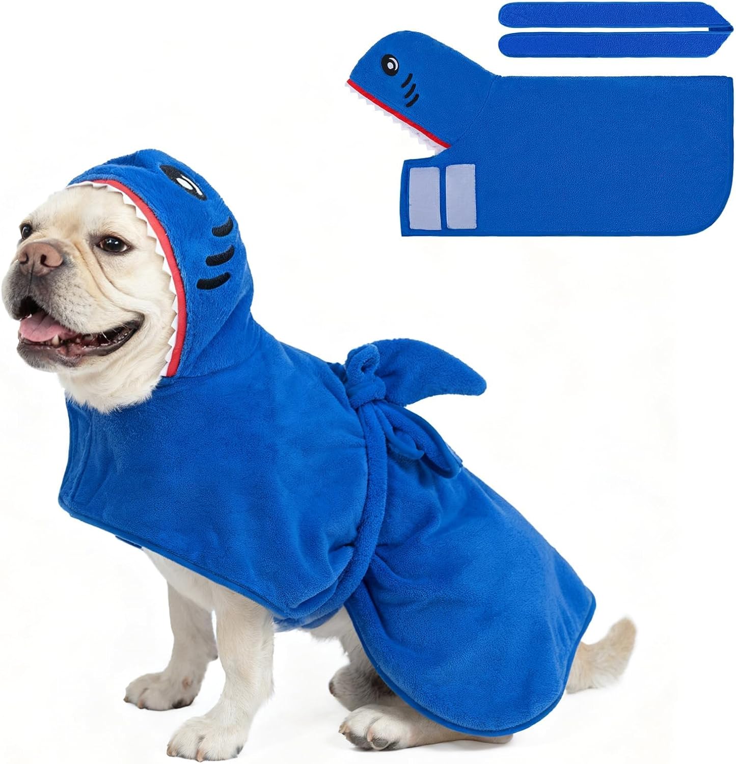 Detalle de SCENEREAL Dog Bathrobe, Microfiber