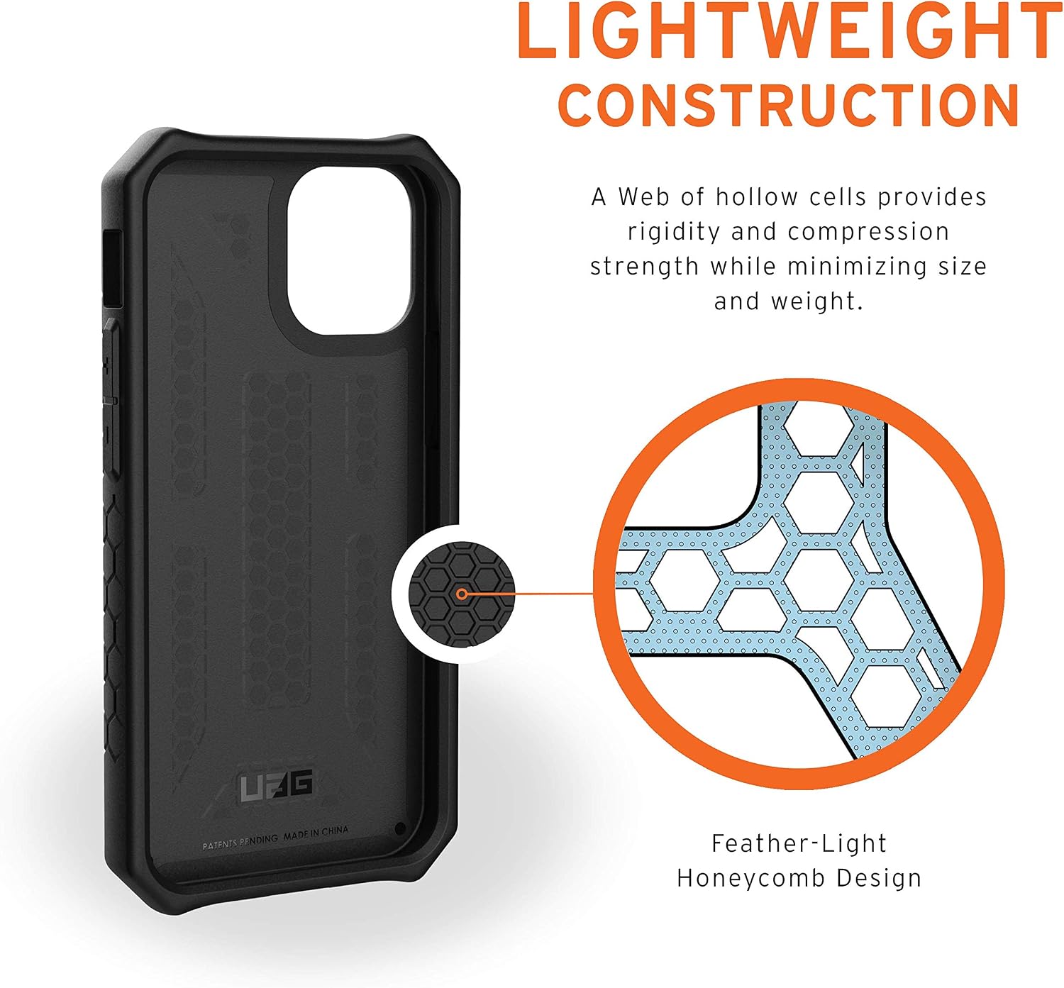 Detalle de URBAN ARMOR GEAR UAG-IPH20S-P-CR iPhone 12 mini用耐衝撃ケース MONARCH クリムゾン
