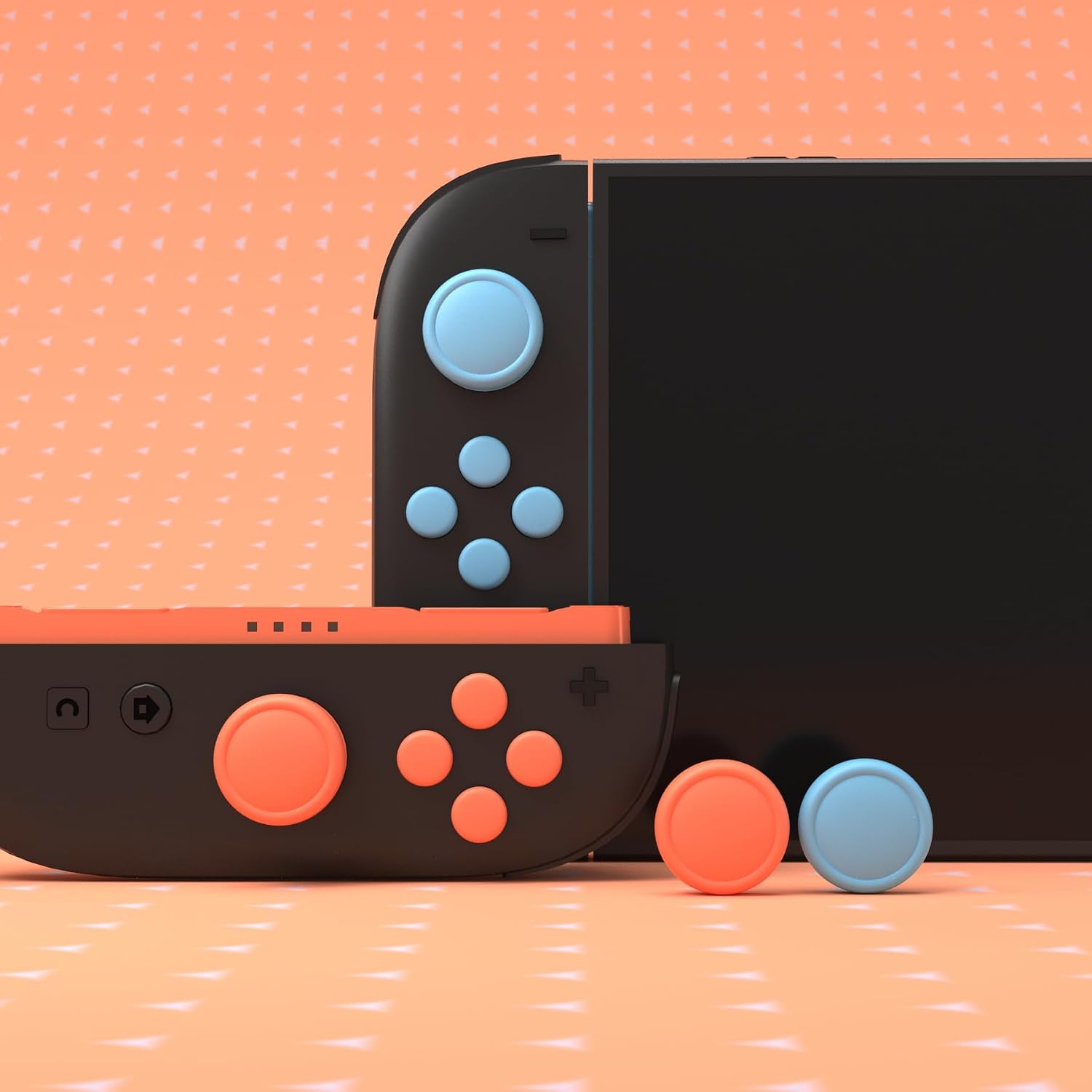 Detalle de playvital Capuchon Joystick Switch 2