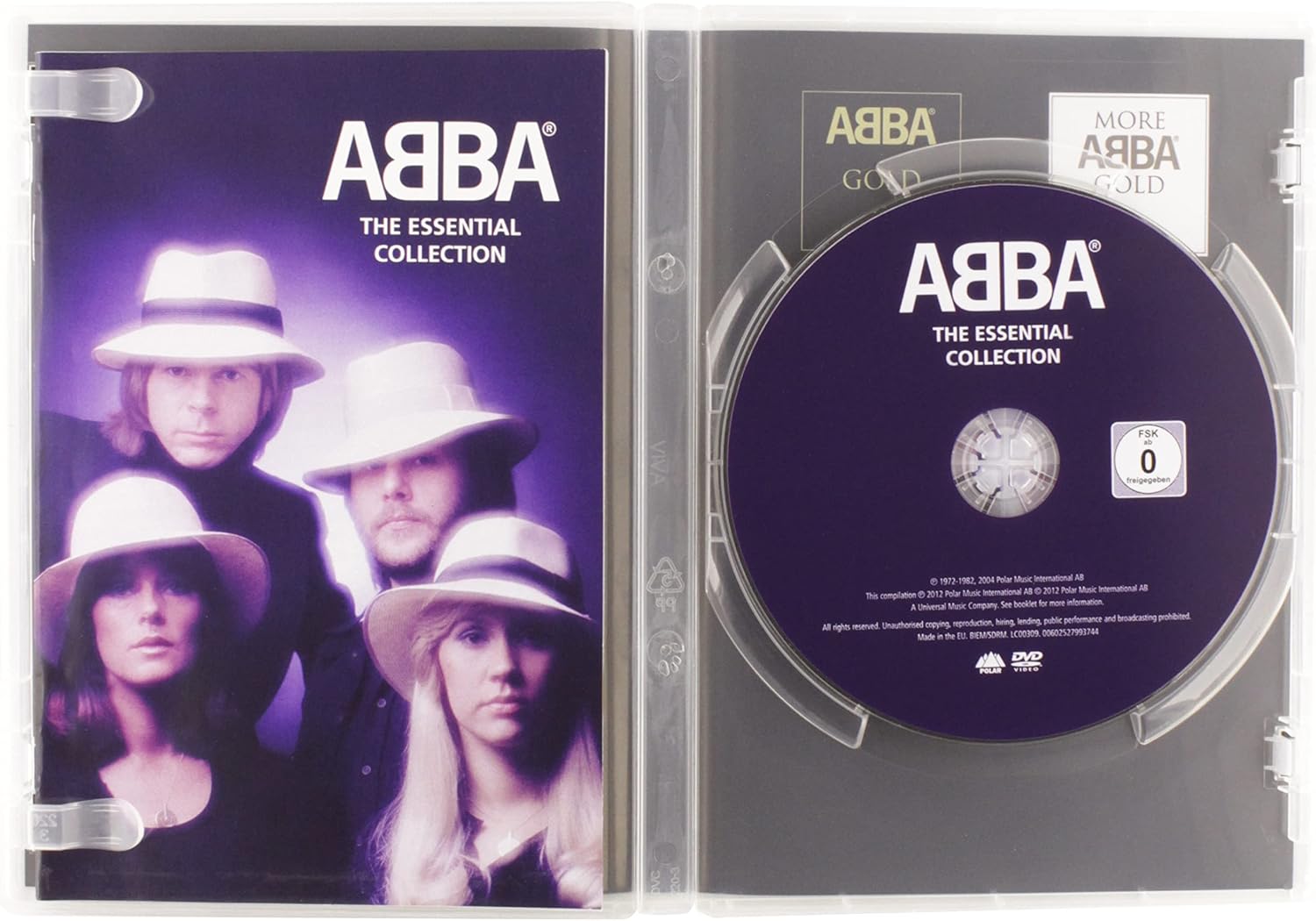 Detalle de ABBA: The Essential Collection 0602527993744 DVD-Video, Widescreen Music Videos