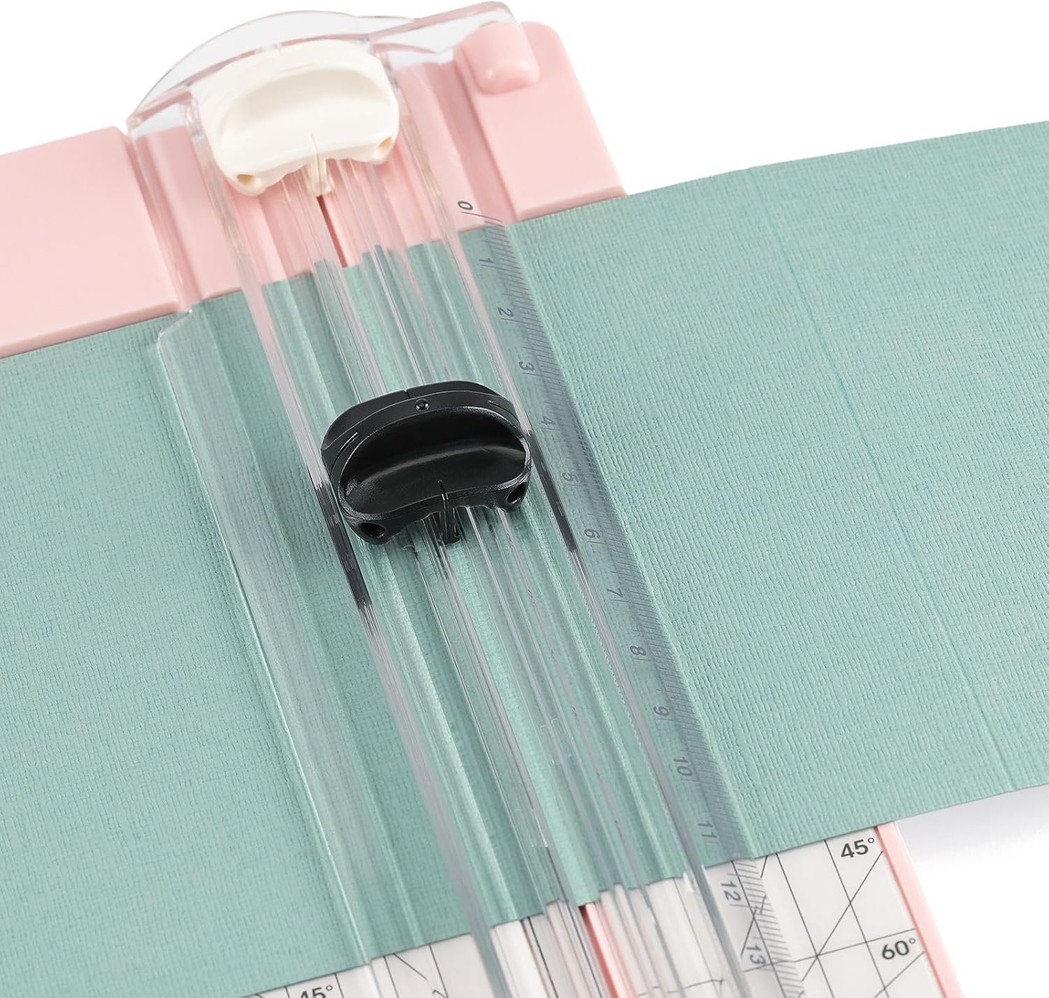 Thumbnail 6 de Vaessen Creative 2207-110 Papierschneider zum Schneiden und Falzen – Rosa, für Scrapbooking und Karten Basteln
