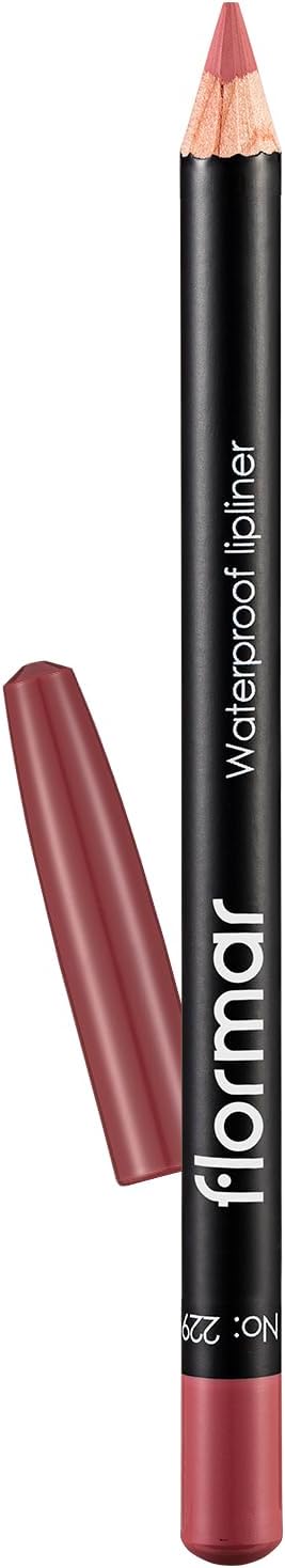 Thumbnail 6 de Flormar Waterproof Lipliner - Crayon à Lèvres Waterproof Nude 205 Elegant Bordeaux