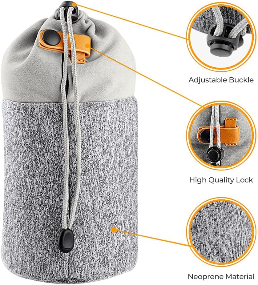 Detalle 1 de K&F Concept 10×18cm neoprene lens pouch