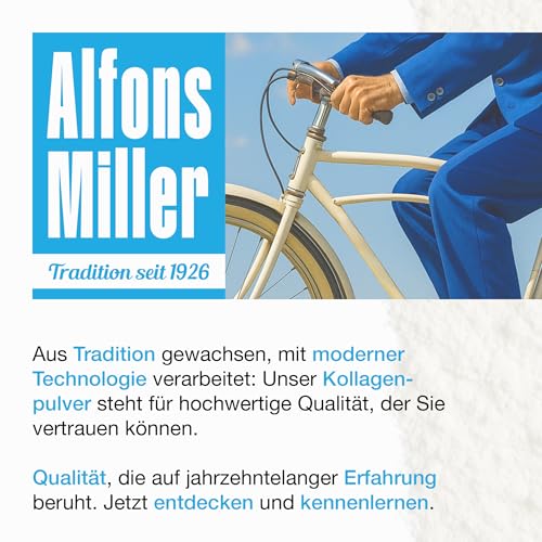 Thumbnail 8 de 100% Reines Kollagen Pulver 1000 g – Alfons Miller Kollagen Peptide (Millers Alpha-Gel) Neutraler Geschmack