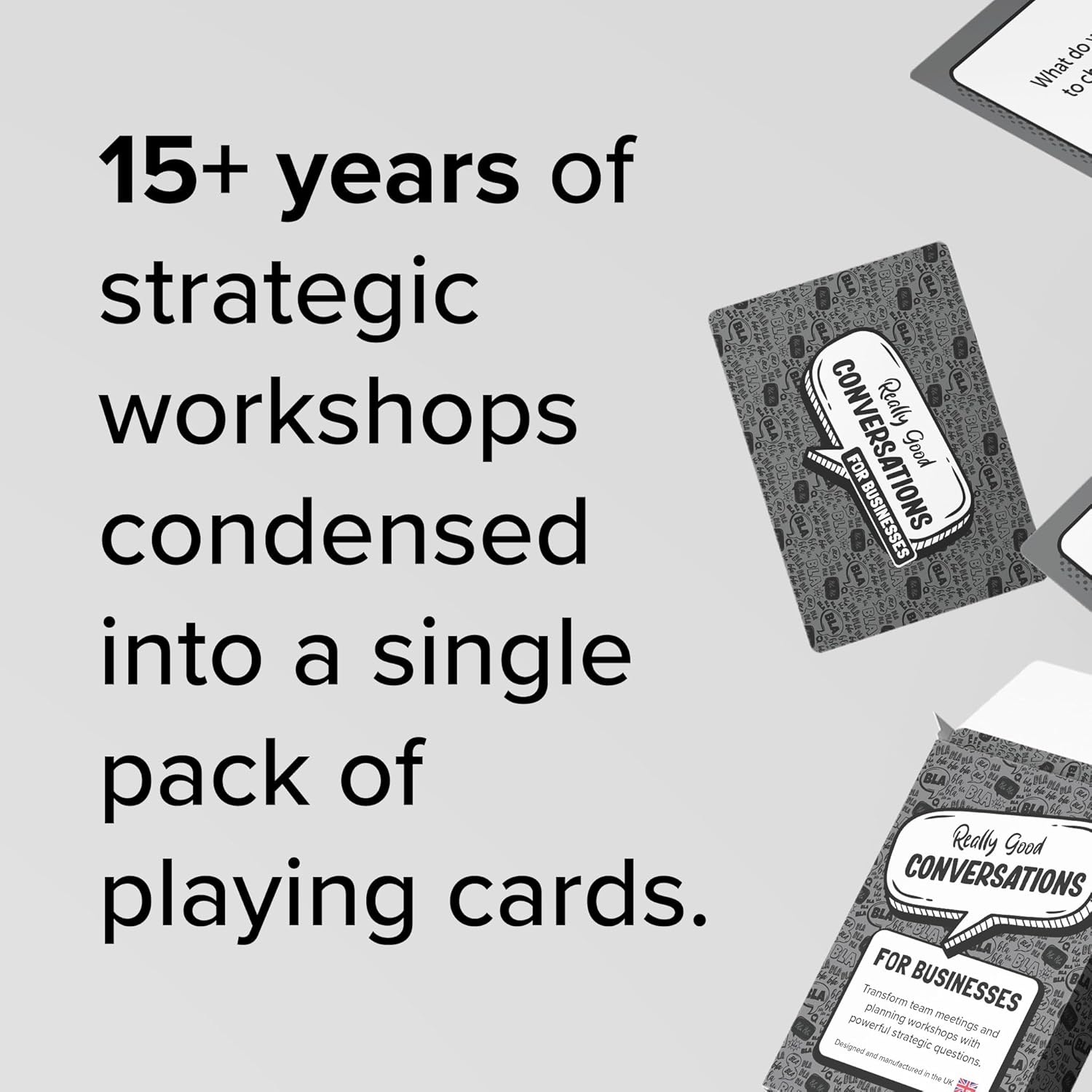 Thumbnail 2 de Really Good Conversations for Businesses — UK Made Strategic Conversation Deck