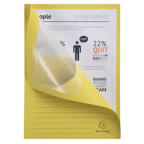 Thumbnail 2 de Exacompta 50109E : chemises à fenêtre 100 % recyclées ⚙️