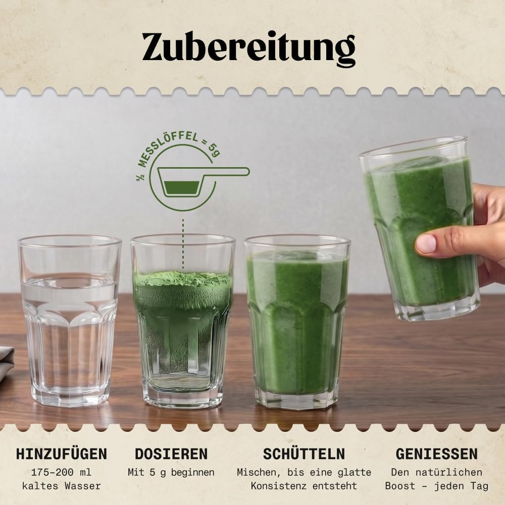 Thumbnail 4 de NaturaleBio Grünes Entgiftungspulver 150 g