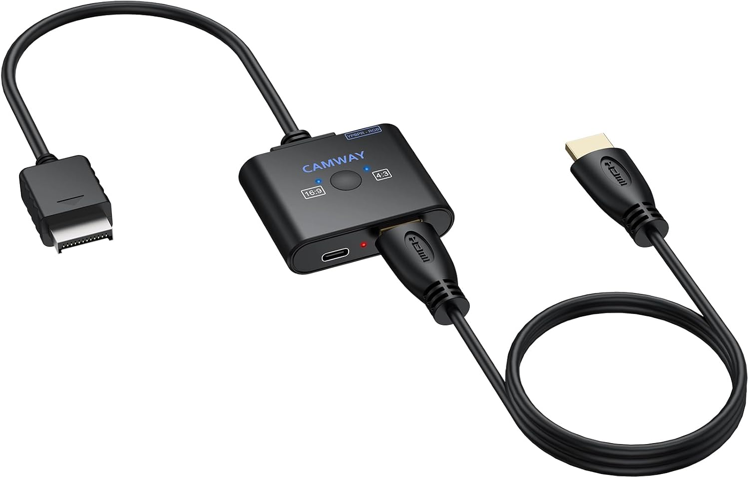 CAMWAY PS2 to HDMI Converter 1080P