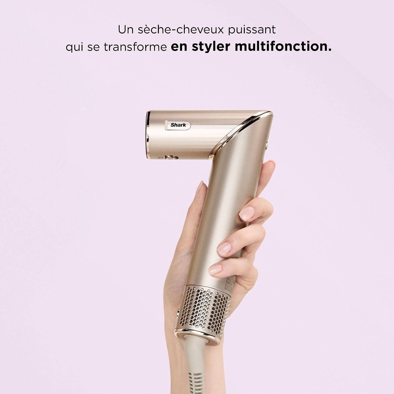 Detalle de Shark FlexStyle Air Styler & Sèche-cheveux avec boucleurs Auto-Wrap, brosse ovale et concentrateur