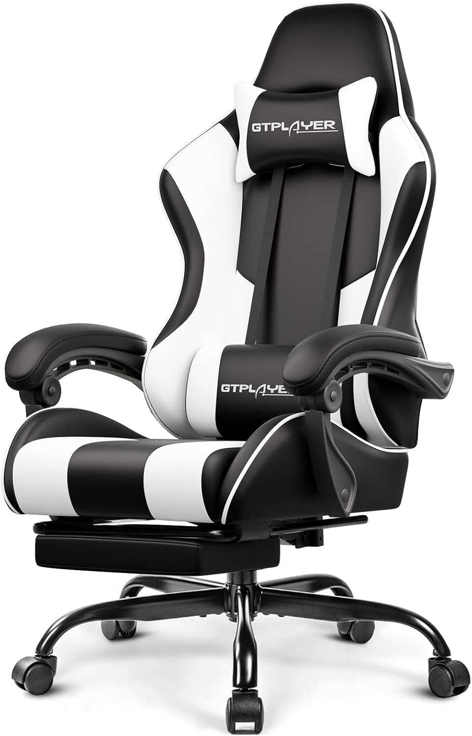 Detalle de GTPLAYER Gaming Chair, Pearl White