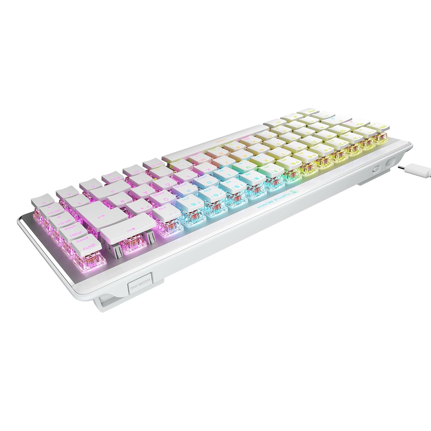 Thumbnail 2 de Turtle Beach Vulcan II Mini Air – kabellose 65% Gaming-Tastatur mit Titan II Optisch-Schaltern