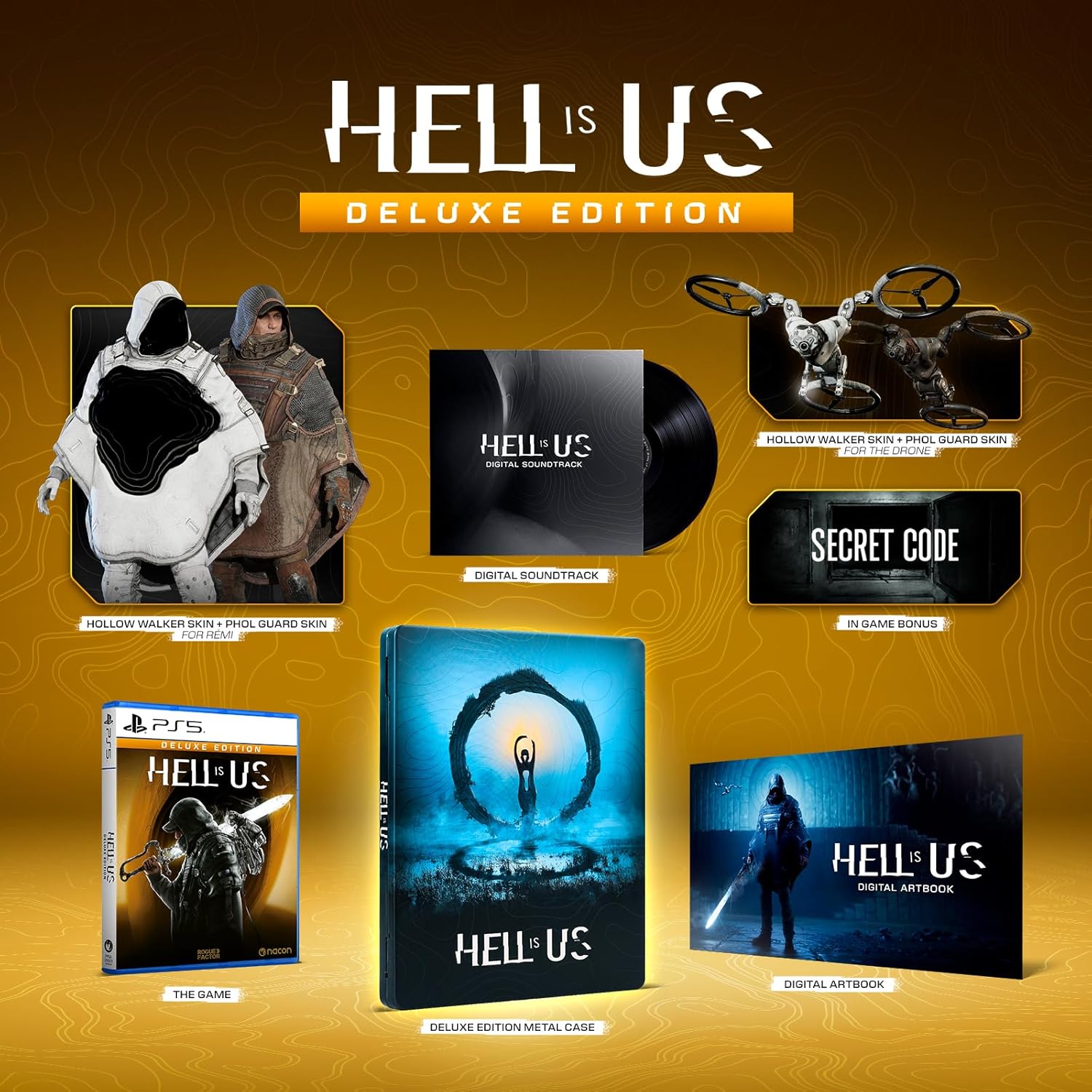 Detalle 2 de Nacon Hell is Us Deluxe PS5