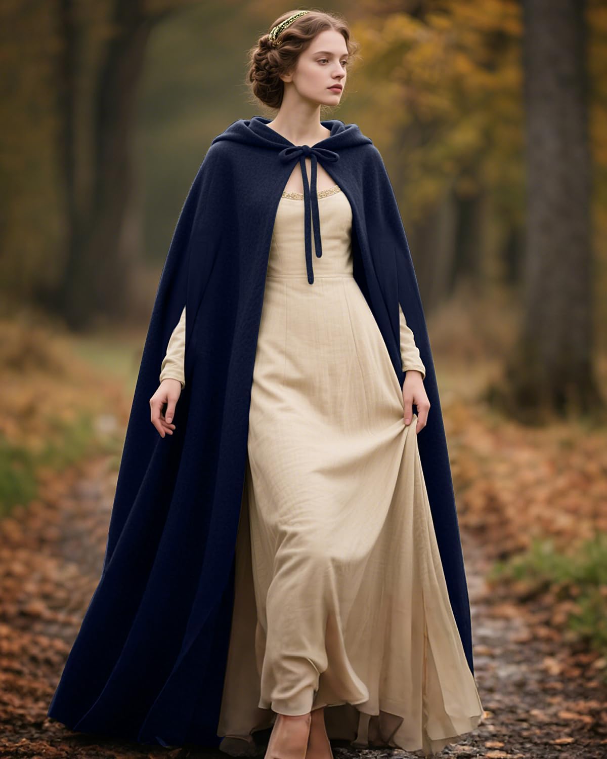 Thumbnail 6 de L'VOW Hooded Cloak, Polyester