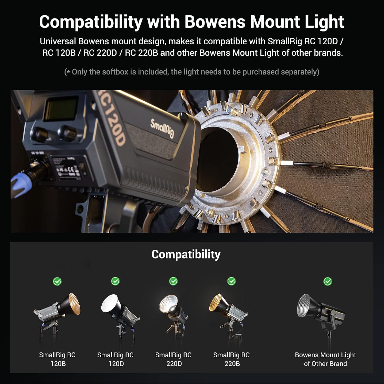 Thumbnail 6 de SMALLRIG RA-D55 55cm Parabolic Softbox