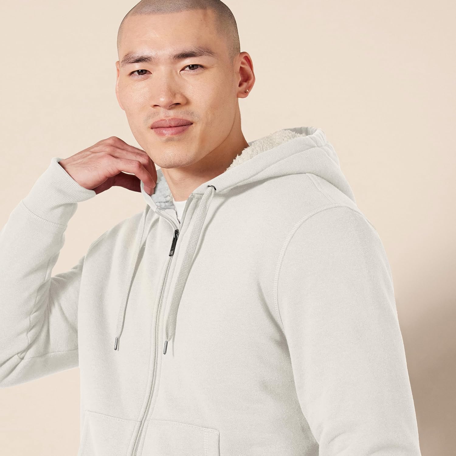Thumbnail 2 de Amazon Essentials Men's Sherpa-Lined Full-Zip Fleece Hoodie