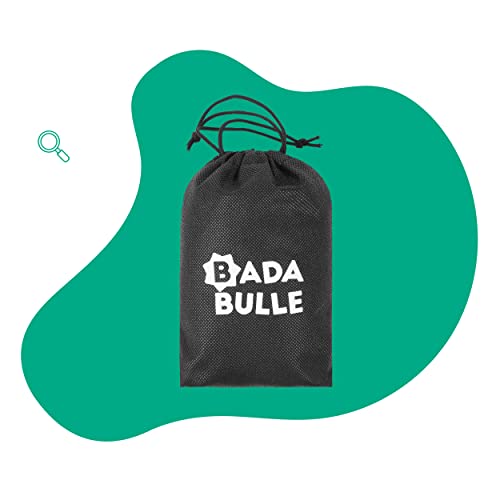 Detalle 2 de Badabulle Lot de 2 Chaussettes Pare-Soleil Voiture pour Vitres Arrières – Bloque 99% de la lumière