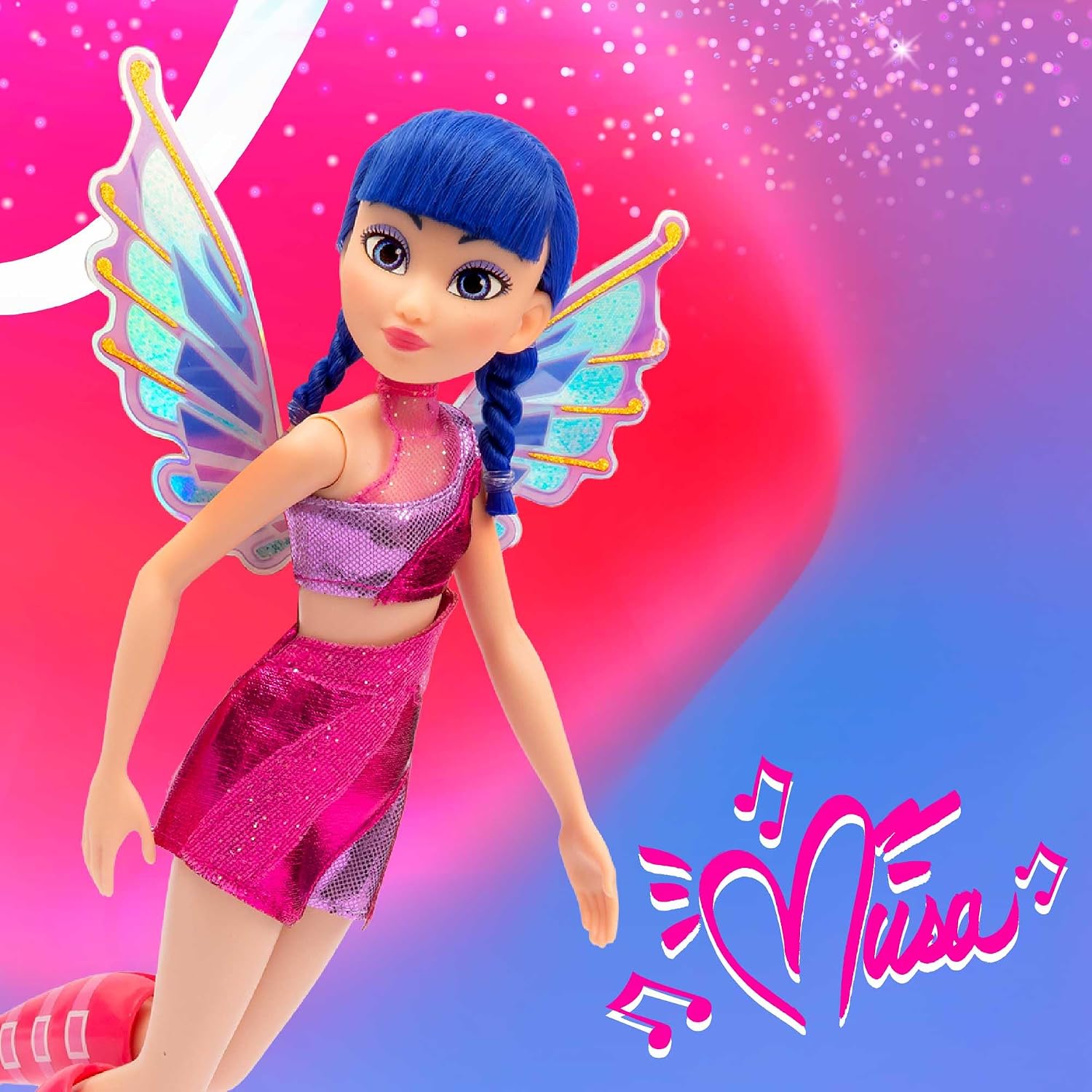 Thumbnail 1 de Winx Club WNX76400 – lalka Musa 27 cm ze zdejmowanymi skrzydłami