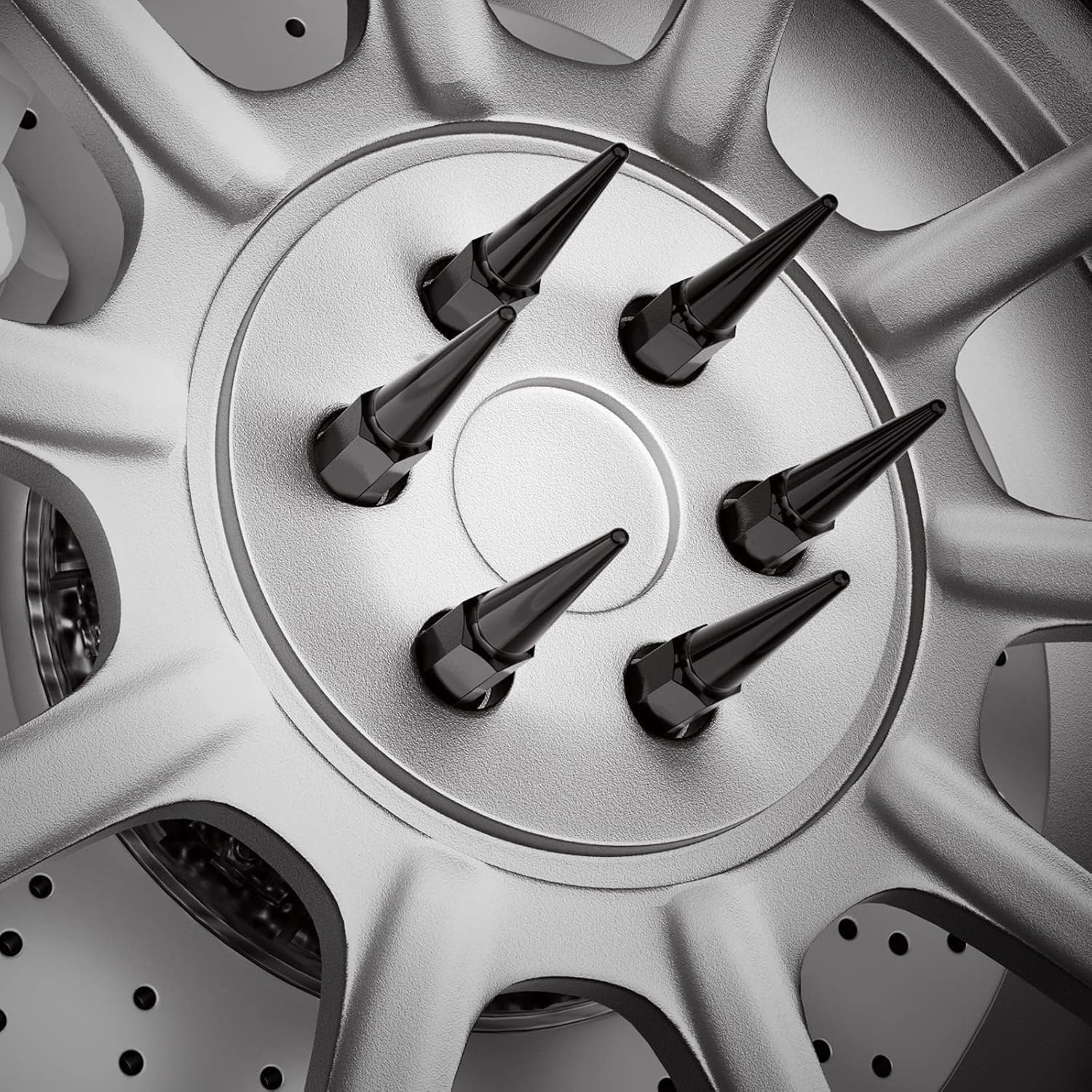 Thumbnail 4 de Dynofit 14x1.5 Spike Lug Nuts 24pc